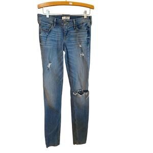 Abercrombie distressed women’s jeans Sz.5L W27 L33